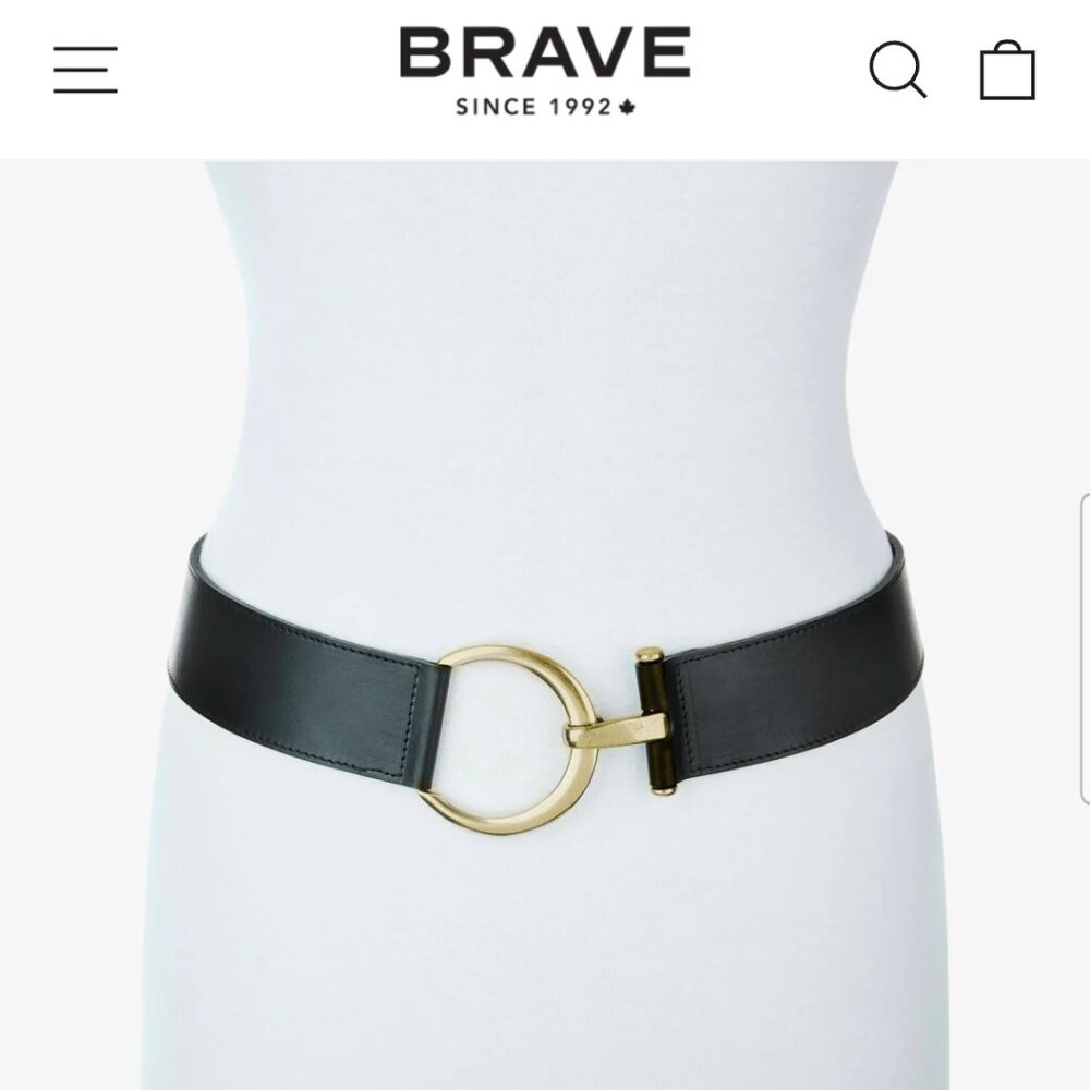 Brave Leather Noor Bridle Belt Size 28